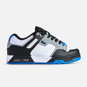 DVS Men's Enduro Heir Skate Shoe White/Black/Blue - DV01150004