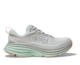 HOKA Women's Bondi 8 Stardust/Aqua Breeze - 1127952-SQB