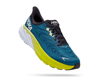 HOKA Men's Arahi 6 Blue Graphite/Blue Coral  - 1123194-BGBCR