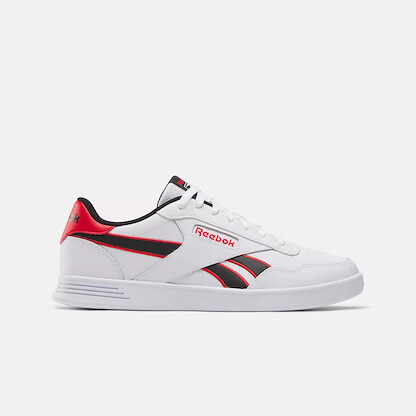 Reebok Unisex Court Advance Shoes White/Black/Vector Red - 100202579