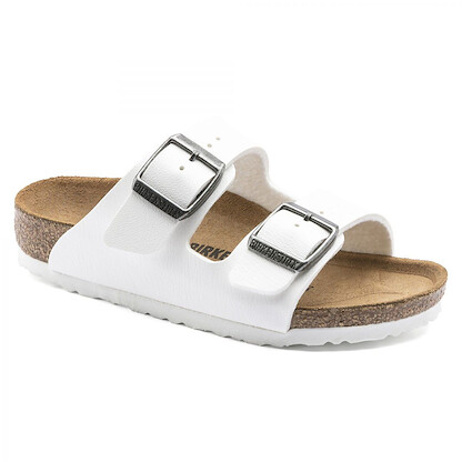 BIRKENSTOCK Unisex Kids' Arizona White Birko-Flor - 1016934