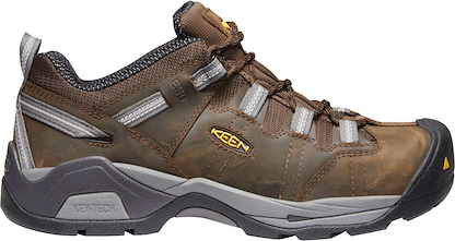 KEEN Utility Men's Detroit XT ESD Steel Toe Work Shoe Cascade Brown/Gargoyle - 1020035