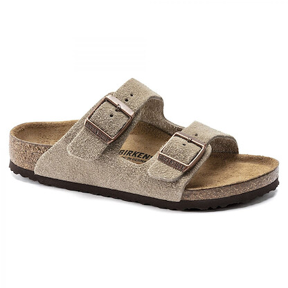 BIRKENSTOCK Unisex Kids' Arizona Taupe Suede - 1021704