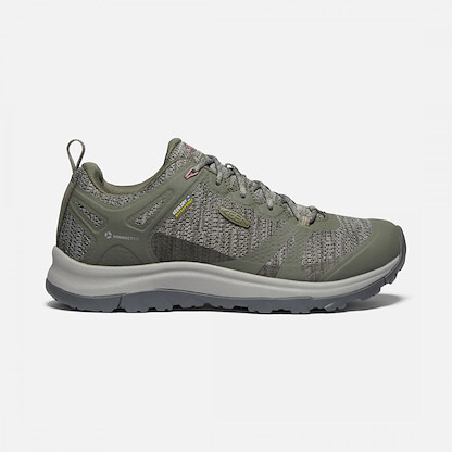 KEEN Women's Terradora II Waterproof Hiking Shoe Dusty Olive/Nostalgia Rose - 1022351