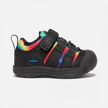 KEEN Unisex Toddlers' Newport Shoe Black/Original Tie Dye - 1025511