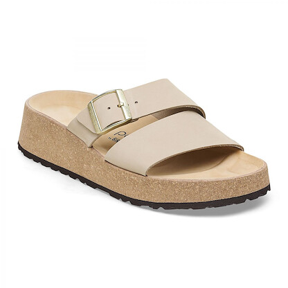 Papillio by BIRKENSTOCK Women's Almina Sandcastle Nubuck (narrow width) - 1026974