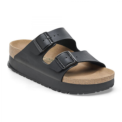 Papillio by BIRKENSTOCK Women's Arizona Flex Platform Black Birko-Flor (narrow width) - 1027395