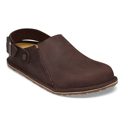 BIRKENSTOCK Women's Lutry Premium Clog Habana Oiled Leather (narrow width) - 1032551