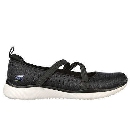 Skechers Women's Microburst 2.0 - Pearly Maryjane Black/White - 104267-BKW