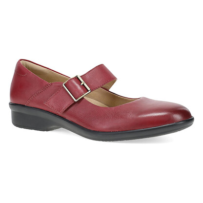 Dansko Women's Collette Wide Red Leather - 10503220200