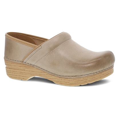 Dansko Women's Professional Clog Sand Milled Burnished Leather - 106031421