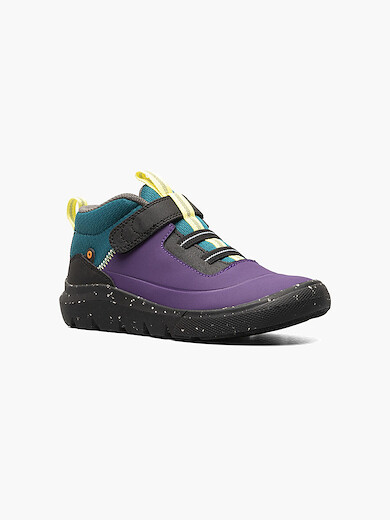 BOGS Kids Skyline Kicker Mid Slip On Sneaker Purple Multi - 73061K-540