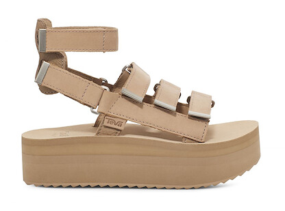 Teva Women's Flatform Mevia Leather Sandal Incense- 1134367-INCN