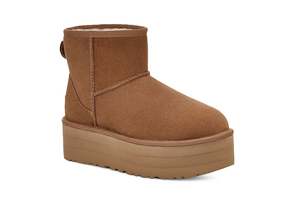 UGG Women's Classic Mini Platform Boots Chestnut - 1134991-CHE