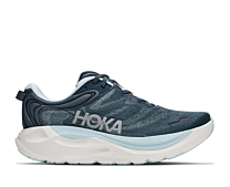 Hoka Women's Gaviota 6 Running Shoe Faded Navy/Glimmering Blue - 1171933-FYGL