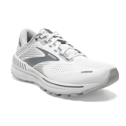 Brooks Women's Adrenaline GTS 22 White/Oyster/Primer Grey - 120353-134