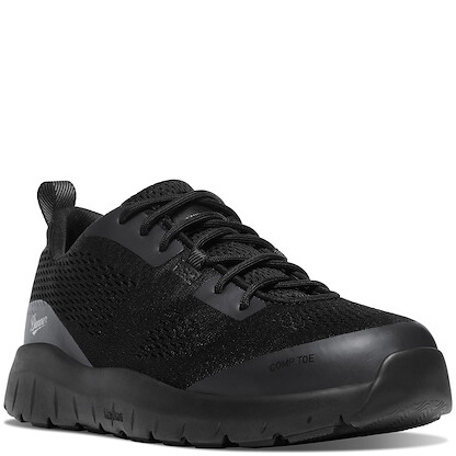 DANNER WORK Women's 3" Run Time 3 Composite Toe ESD Work Shoe Black - 12383