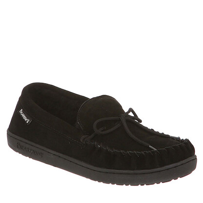 BEARPAW Men's Moc II Slippers Black - 1295M-001