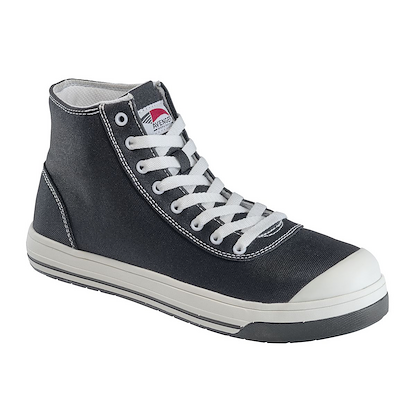 Avenger Men's Blade High Top Aluminum Toe EH Work Shoes Black/White - A300