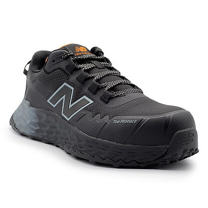 NEW BALANCE SAFETY Women's Fresh Foam Cremorne Composite Toe EH Work Shoe Black/Grey - WUFCCEHBG