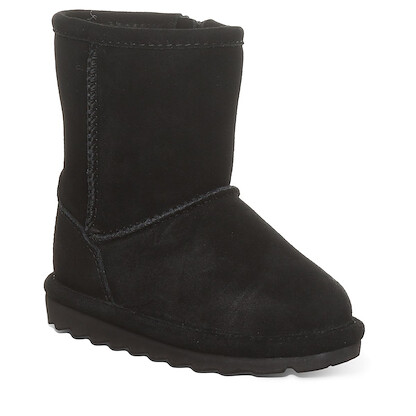 BEARPAW Unisex Toddler Elle Boot Black II - 1962TZ-011
