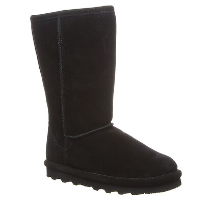 BEARPAW Girls' Elle Tall Boot Black II - 1963Y-011