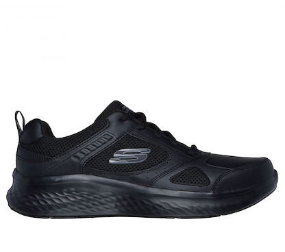 SKECHERS WORK Men's Work Skech-Lite Pro - Skaut Soft Toe Slip Resistant Work Shoe Black - 200282-BLK