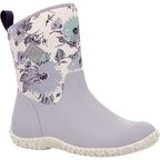 Muck Women's Muckster II Mid Boot Gray Pumice Stone/Flower - MM210W50