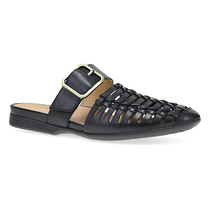 Dansko Women's Leilani Mule Black Burnished Nappa Leather - 2048100200