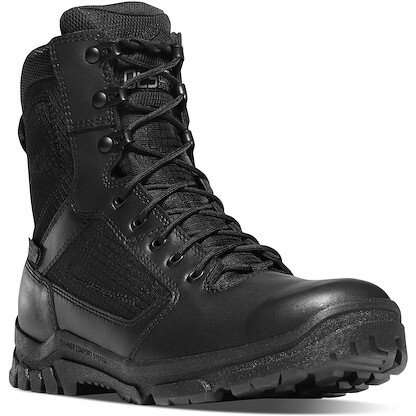 Danner Men's 8" Lookout Waterproof Tactical Boot Black - 23822