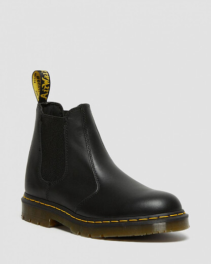 Dr Martens Unisex 2976 Slip Resistant Chelsea Boot Black Industrial Full Grain Leather - 24383001