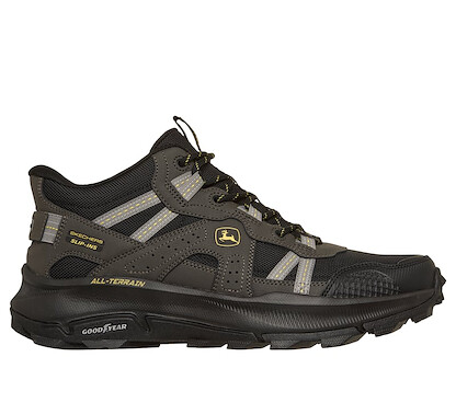 Skechers x John Deere Men's Equalizer 5.0 Trail - Row Crop Mid Slip-in Shoe Black - 256212-BBK