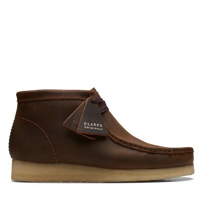 Clarks Men's Wallabee Chukka Boot Beeswax Leather - 26155513