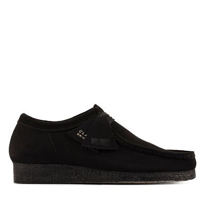 Clarks Men's Wallabee Black Suede - 26155519