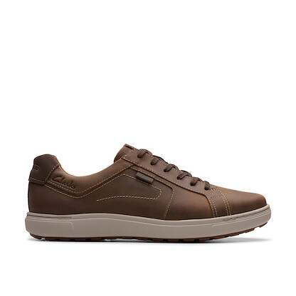 Clarks Men's Mapstone Lace Sneaker Beeswax Leather - 26179975