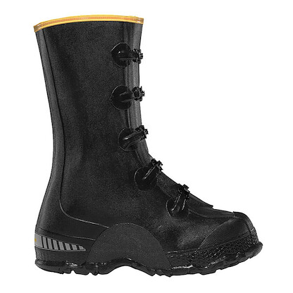 LaCrosse Men's 14" ZRT 5-Buckle Deep Heel Overshoe Black - 00267140