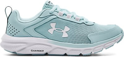 Under Armour Women's UA Charged Assert 9 Running Shoes Fuse Teal/White/White - 3024591-301