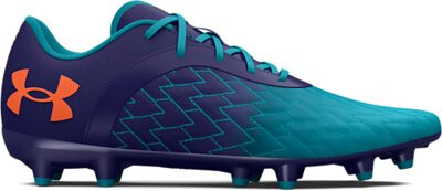 Under Armour Kids' Clone 2.0 Select Junior Cleats Glacier Blue/Sonar Blue/Orange Blast - 3025644-400