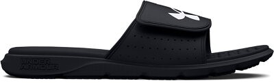 Under Armour Men's Ignite Pro Slides Black/Black/White - 3026023-001