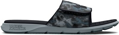 Under Armour Men's Ignite Pro Graphic Slide Sandal Harbor Blue/Harbor Blue/Black - 3026024-402