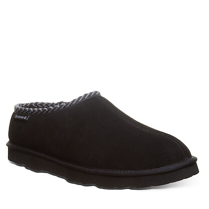 BEARPAW Men's Beau Slipper Black II - 3048M-011