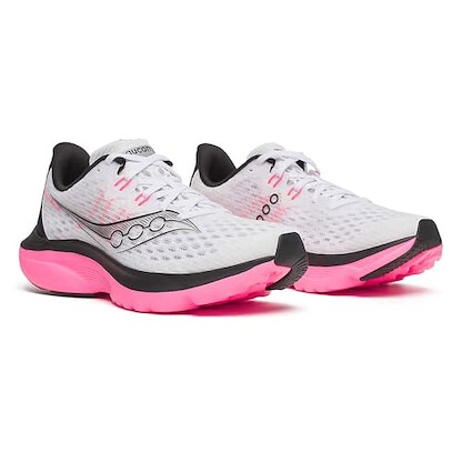Saucony Kinvara 16 for Woman, Colour White Black Size 36 EU 02 - White Black 36, 02 White Black,