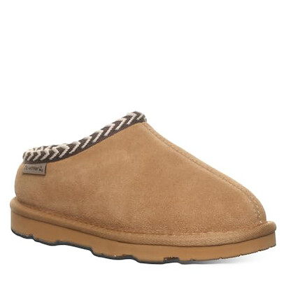 BEARPAW Unisex Youth Tabitha Slipper Iced Coffee - 2973Y-243