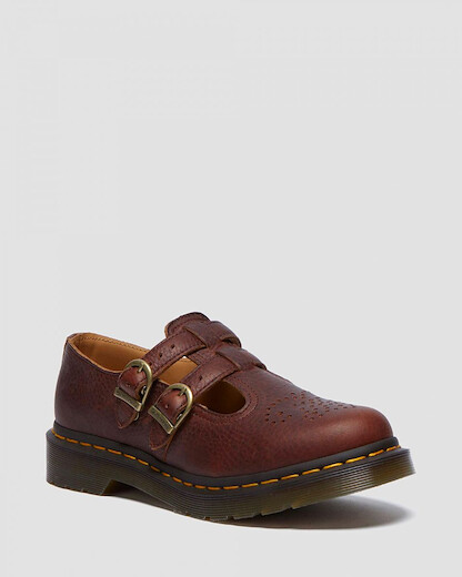 Dr Martens Women's 8065 Mary Jane Cashew Ambassador Leather - 32005253