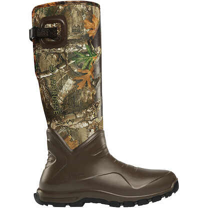 LaCrosse Men's 16" AeroHead Sport Waterproof 3.5MM Neoprene Hunting Boot Realtree Edge Camo Print - 340228