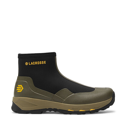 LaCrosse Men's 6"AlphaTerra Waterproof Zip-Up Hunting Boot Stone - 351300