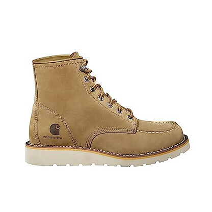 Carhartt Women’s 6" Lightweight Moc Toe Wedge Boot  Coyote - FW6022-W