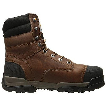 Carhartt Men's 8" Ground Force Composite Toe Waterproof Work Boots Peanut - CME8355