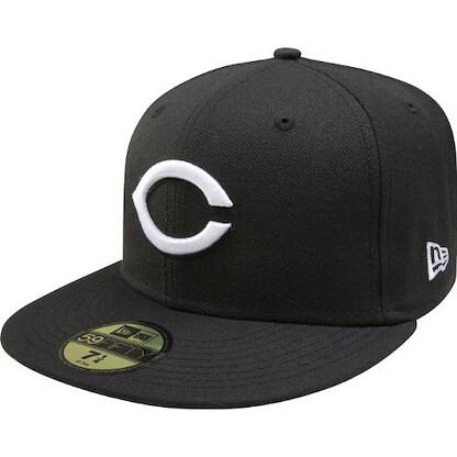 New Era MLB 59FIFTY Cap Cincinnati Reds Black/White - 11591163
