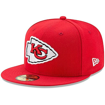 New Era Men's Red Kansas City Chiefs Omaha 59FIFTY Fitted Hat